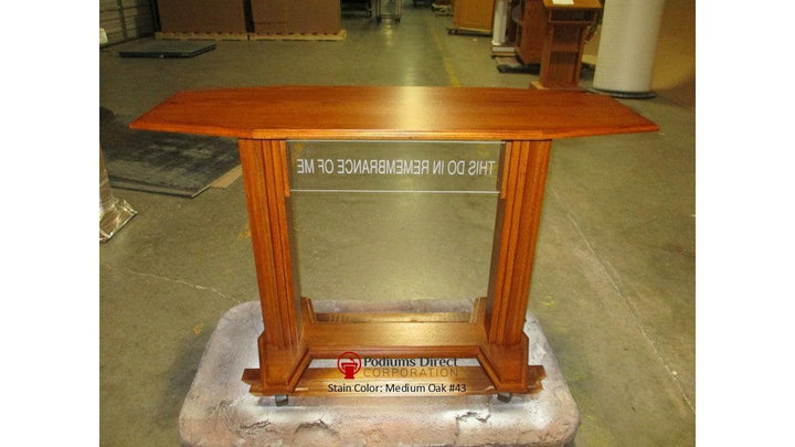 Communion Table 705 Proclaimer Acrylic and Wood Style - FREE SHIPPING!