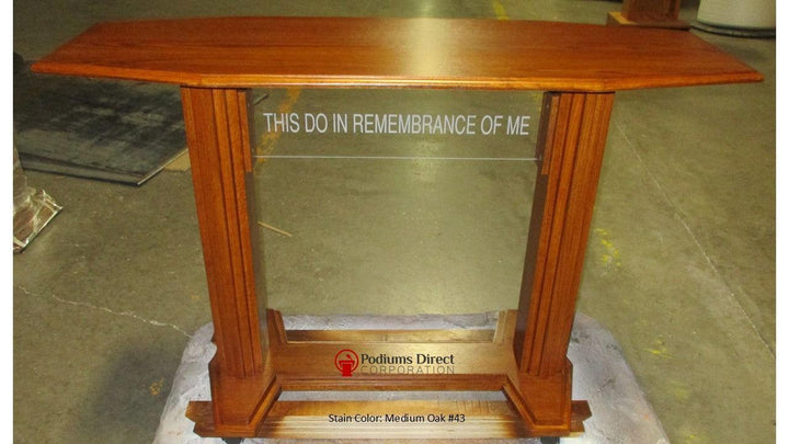 Communion Table 705 Proclaimer Acrylic and Wood Style - FREE SHIPPING!