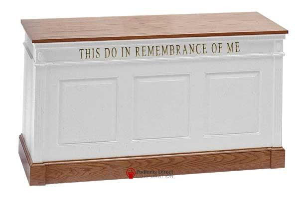 Communion Table NO 820 Closed Style-Communion Tables and Altars-Podiums Direct