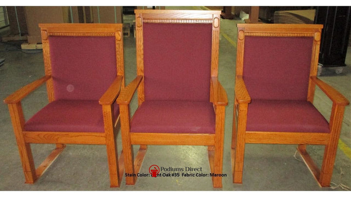 Clergy Church Chair 822AS Series 48" Height Side Chair