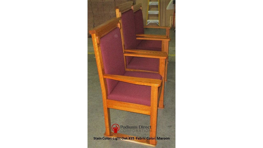 Clergy Church Chair 822AS Series 48" Height Side Chair