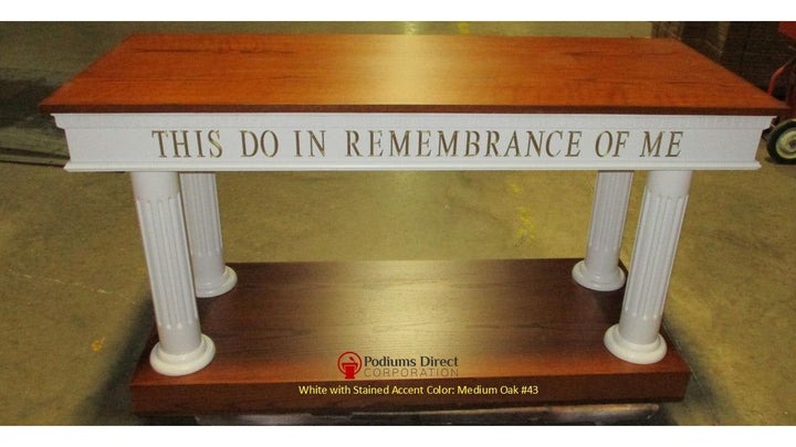 Communion Table NO 8302 OCT Open Style - FREE SHIPPING!