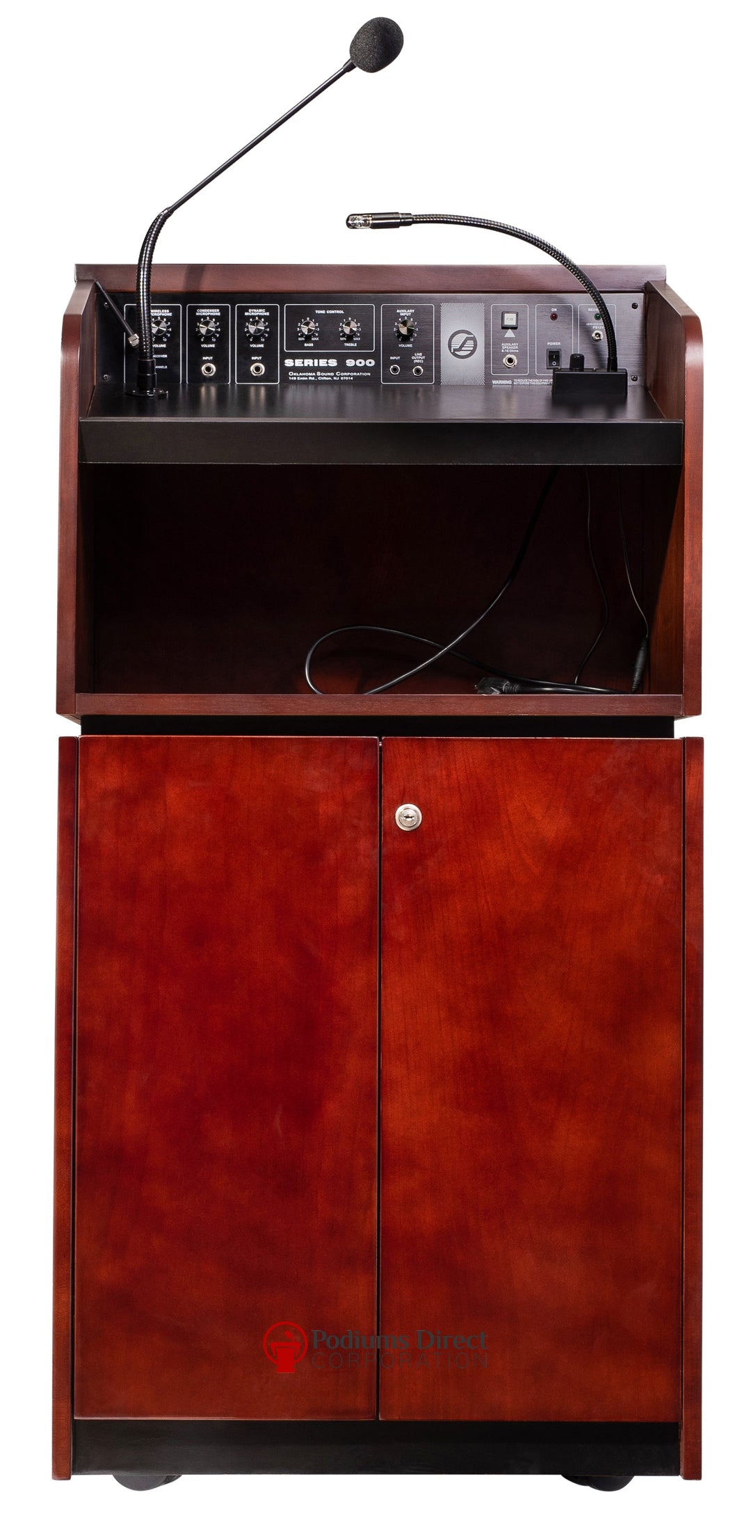 Sound Lectern 950/901 Oklahoma Sound Versatile & Portable-Back-Sound Podiums and Lecterns-Podiums Direct