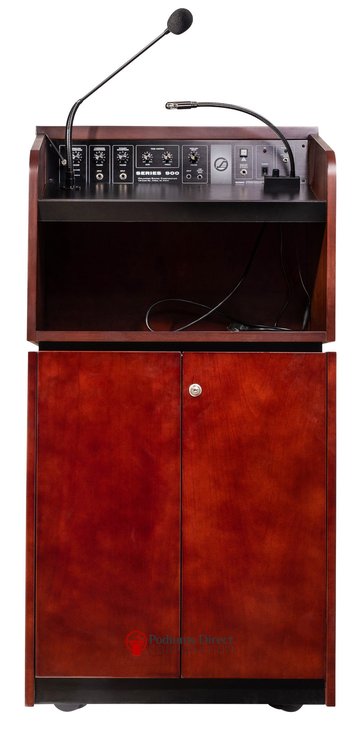 Sound Lectern 950/901 Oklahoma Sound Versatile & Portable-Back-Sound Podiums and Lecterns-Podiums Direct