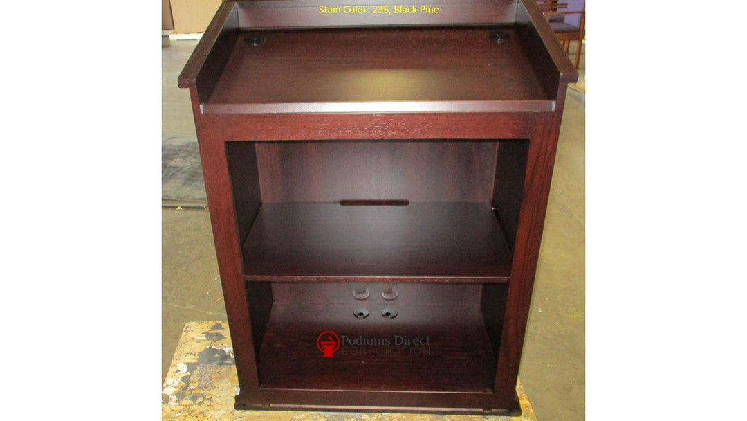 Handcrafted Solid Hardwood Lectern Colonial - FREE SHIPPING!