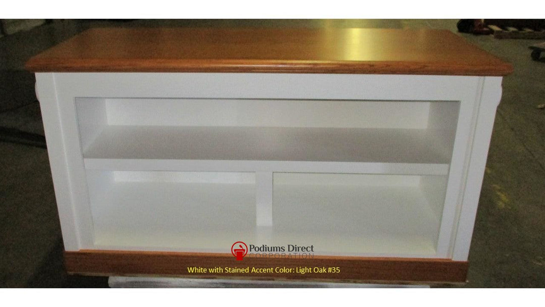 Communion Table TCT-605-Back Light Oak 35-Communion Tables and Altars-Podiums Direct