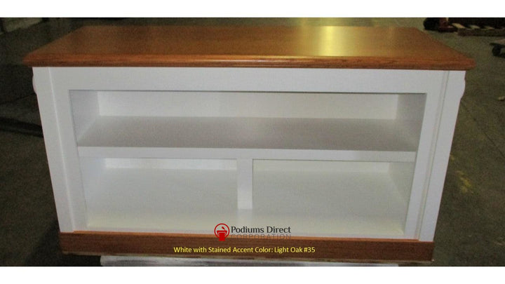 Communion Table TCT-605-Back Light Oak 35-Communion Tables and Altars-Podiums Direct