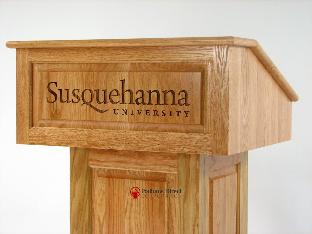 Handcrafted Solid Hardwood Lectern CLR235 Counselor - FREE SHIPPING!