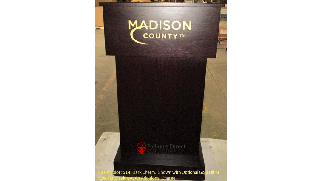 Handcrafted Solid Hardwood Lectern Conquest - FREE SHIPPING!