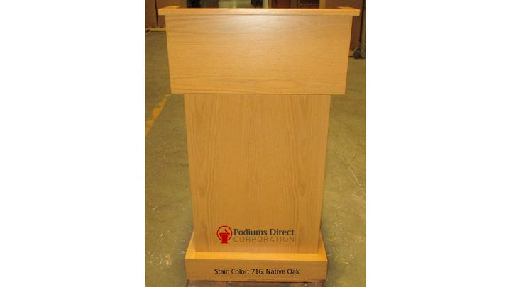 Handcrafted Solid Hardwood Lectern Conquest - FREE SHIPPING!