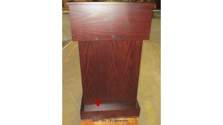 Handcrafted Solid Hardwood Lectern Conquest - FREE SHIPPING!