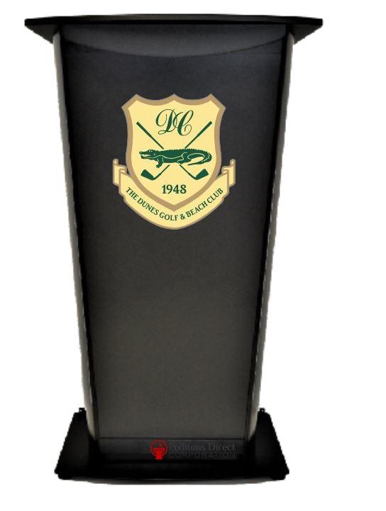 Contemporary Lecterns And Podium H2 Deluxe Aluminum Lectern - FREE SHIPPING!