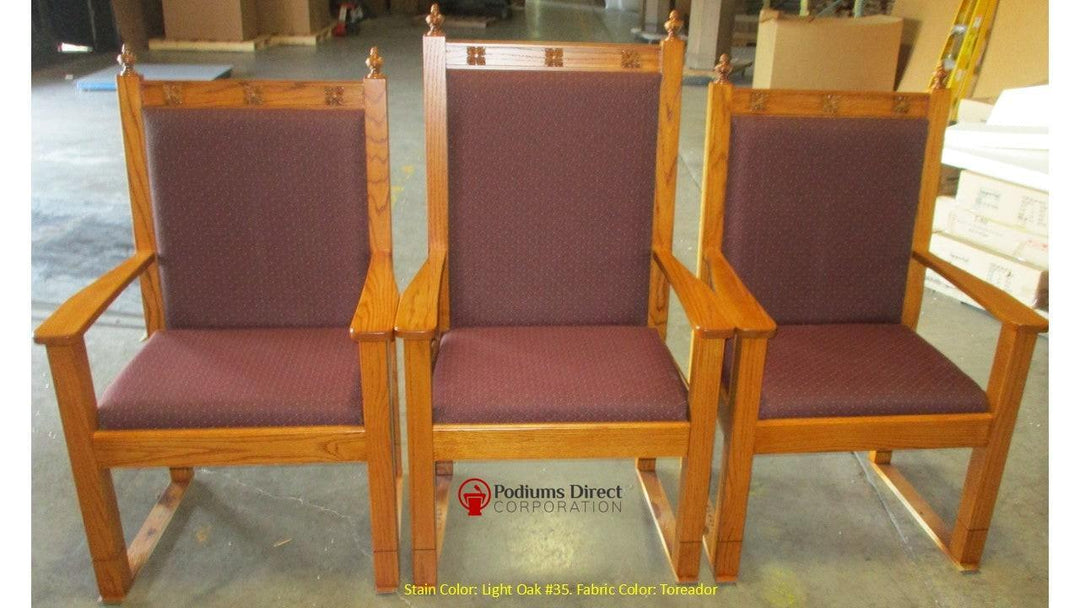 Clergy Church Chair NO 200 Series 44" Height Side Chair