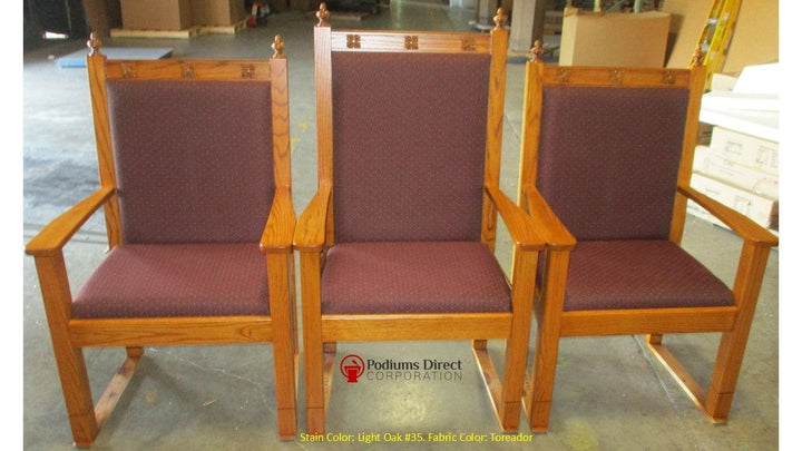 Clergy Church Chair NO 200 Series 44" Height Side Chair