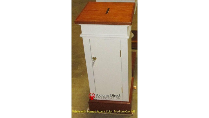 Tithe Box NO 80 Tithe/Prayer Box - FREE SHIPPING!