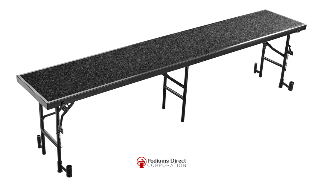 RS24C Standing Choral Riser W/Carpet By National Public Seating