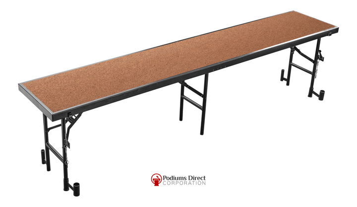 RS24HB Standing Choral Riser W/Hardboard By National Public Seating