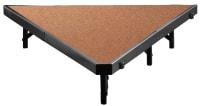 SP488HB Stage Pie Unit w/Hardwood By National Public Seating