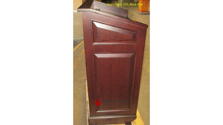 Handcrafted Solid Hardwood Lectern Colonial - FREE SHIPPING!