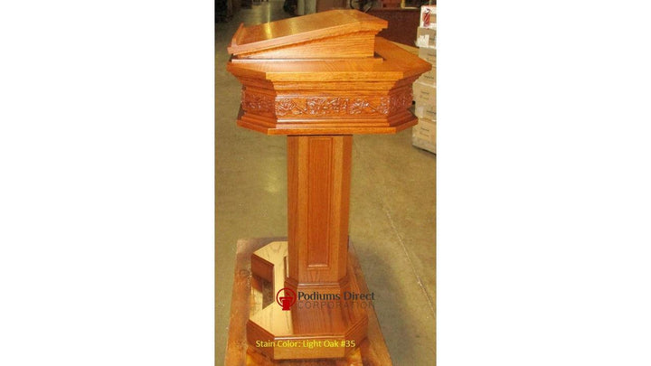 Church Wood Pulpit Pedestal NO 5402 - FREE SHIPPING!
