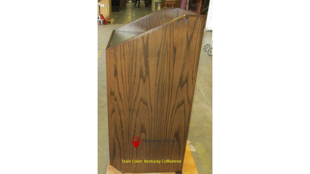 Handcrafted Solid Hardwood Lectern Spartan - FREE SHIPPING!