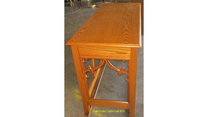 Communion Table NO 205-Side Light Oak 35-Communion Tables and Altars-Podiums Direct