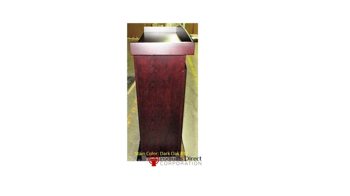 Handcrafted Solid Hardwood Lectern Eagle-45 Side Dark Coffee 37-FREE SHIPPING