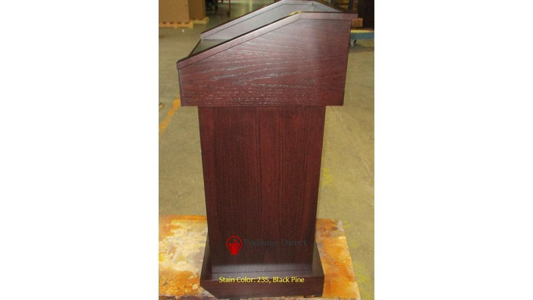 Handcrafted Solid Hardwood Lectern Conquest - FREE SHIPPING!