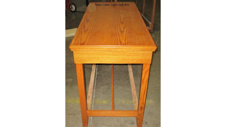 Communion Table NO 405-Side Light Oak 43Communion Tables and Altars-Podiums Direct