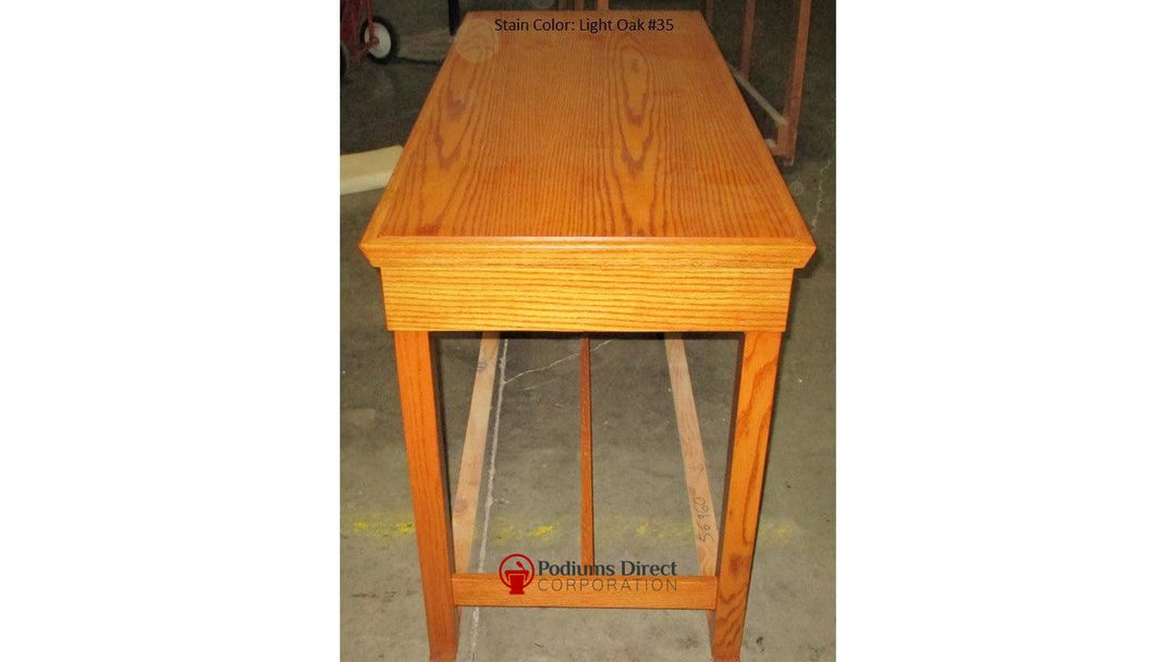 Communion Table NO 405-Side Light Oak 43-Communion Tables and Altars-Podiums Direct