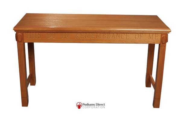 Communion Table TOT-105-Communion Tables and Altars-Podiums Direct
