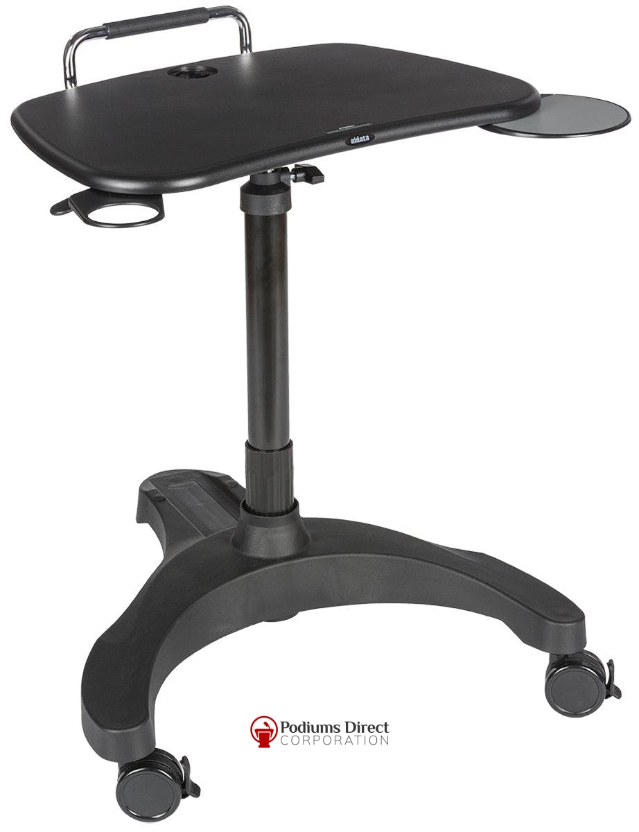 Portable Presentation Lectern Mobile Laptop Stand