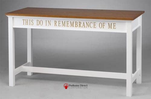 Communion Table NO 815-Communion Tables and Altars-Podiums Direct