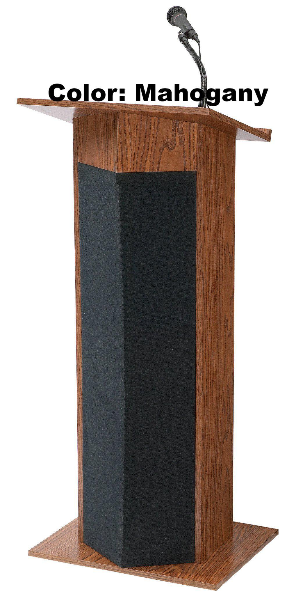 Sound Lectern 111PLS Oklahoma Sound Power Plus. Color: Mahogany ...