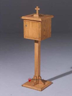 Tithe Box NO 18 Tithe/Prayer Box-Tithe Boxes, Baptismal Font, Flower Stands, and Offering Tables-Podiums Direct