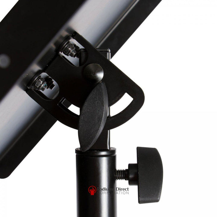 Portable Lectern Stand-Surface Tilting Mechanism-Portable Presentation Lecterns-Podiums Direct