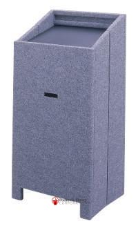 Portable Presentation Lectern FFL Soundcraft Systems Folding Lectern-Back View-Portable Presentation Lecterns-Podiums Direct