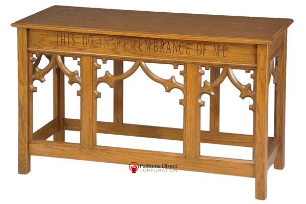 Communion Table NO 205-Communion Tables and Altars-Podiums Direct