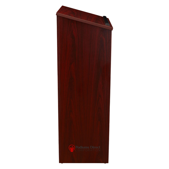 Non Sound Lectern 222 Oklahoma Sound Full Floor-Side View-Non Sound Podiums and Lecterns-Podiums Direct