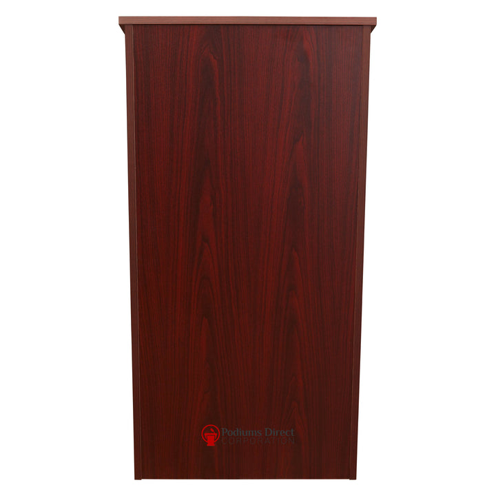 Non Sound Lectern 222 Oklahoma Sound Full Floor-Front View-Non Sound Podiums and Lecterns-Podiums Direct