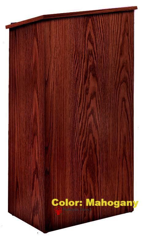 Non Sound Lectern 222 Oklahoma Sound Full Floor-Non Sound Podiums and Lecterns-Podiums Direct