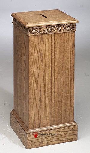 Tithe Box NO 50 Tithe/Prayer Box-Tithe Boxes, Baptismal Font, Flower Stands, and Offering Tables-Podiums Direct