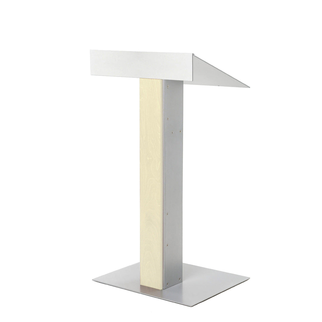 Contemporary Lectern and Podium Y-55-Angle View 3-Contemporary Lecterns and Podiums-Podiums Direct