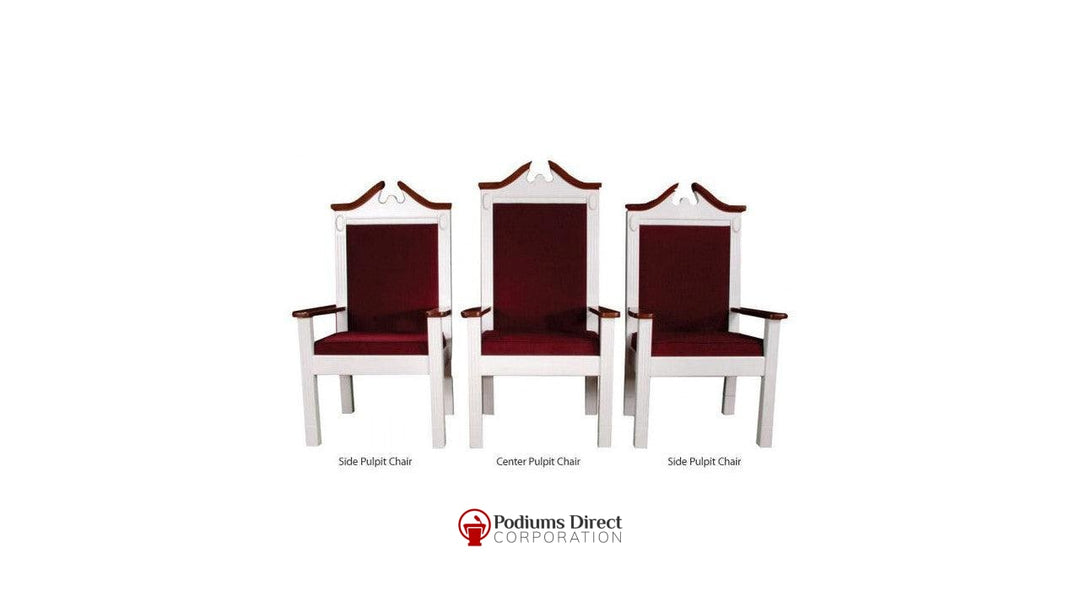 Church Pulpit Set 703 W Proclaimer Pulpit Sets-TPC-603 Series Pulpit Chairs-Podiums Direct