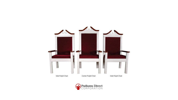 Church Pulpit Set 703 W Proclaimer Pulpit Sets-TPC-603 Series Pulpit Chairs-Podiums Direct
