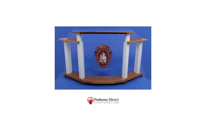 Church Pulpit Set 703 W Proclaimer Pulpit Sets-703 Pulpit-Podiums Direct