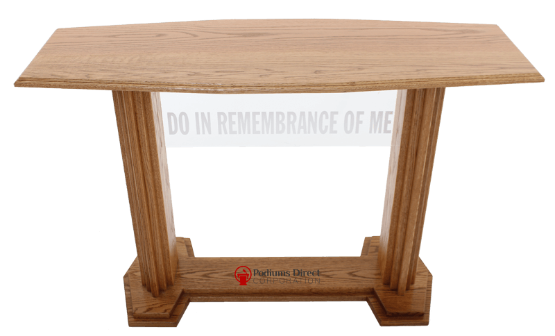 Communion Table 705 Proclaimer Acrylic and Wood Style-Communion Tables and Altars-Podiums Direct