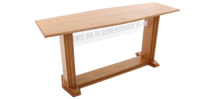 Communion Table 707 Proclaimer Acrylic and Wood Style-Angle View-Communion Tables and Altars-Podiums Direct
