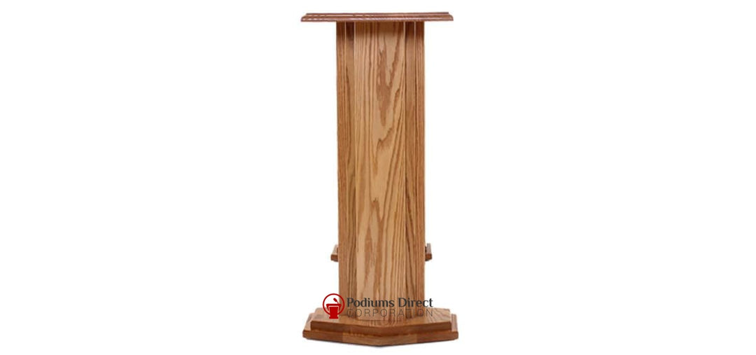 Communion Table 707 Proclaimer Acrylic and Wood Style-Side View-Communion Tables and Altars-Podiums Direct