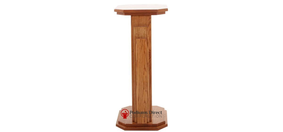 Flower Stands 708 Proclaimer-Side View-Tithe Boxes, Baptismal Font, Flower Stands, and Offering Tables-Podiums Direct